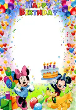 Inscripción en el marco: ¡Feliz Cumpleaños! Inscripción en el marco: ¡Feliz Cumpleaños!