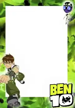 Inscripción en el marco: Ben 10