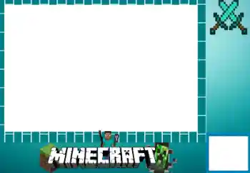 Inscripción en el marco: Minecraft