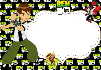 Inscripción en el marco: Ben 10 Inscripción en el marco: Ben 10
