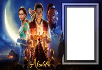 Inscripción en el marco: Aladdin Inscripción en el marco: Aladdin