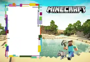 Inscripción en el marco: Minecraft Inscripción en el marco: Minecraft