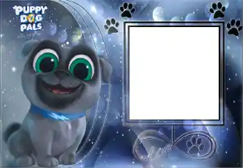 Inscripción en el marco: Puppy Dog Pals Inscripción en el marco: Puppy Dog Pals