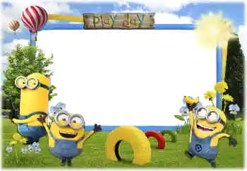 Inscripción en el marco: Play Day Inscripción en el marco: Play Day