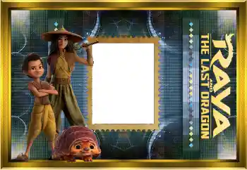 Inscripción en el marco: Raya and the last dragon Inscripción en el marco: Raya and the last dragon