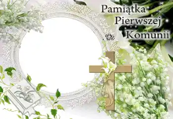 Inscripción en el marco: Comunión