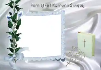 Inscripción en el marco: Comunión