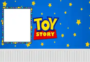 Inscripción en el marco: Toy story