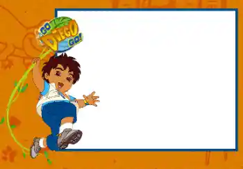 Inscripción en el marco: Go. Diego. Go.