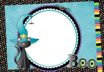 Inscripción en el marco: Boo