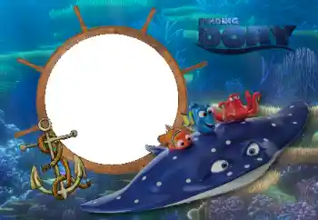 Inscripción en el marco: Finding Dory Inscripción en el marco: Finding Dory