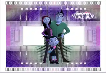 Inscripción en el marco: Vampirina
