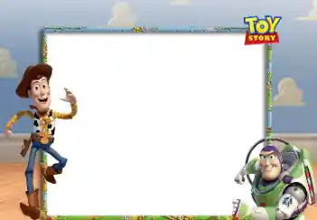 Inscripción en el marco: Toy story