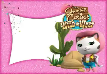 Inscripción en el marco: Sheriff Callies