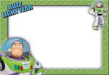 Inscripción en el marco: Buzz Lightyear