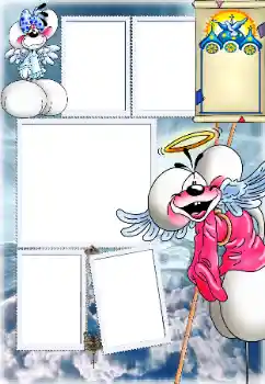 Inscripción en el marco: Christening