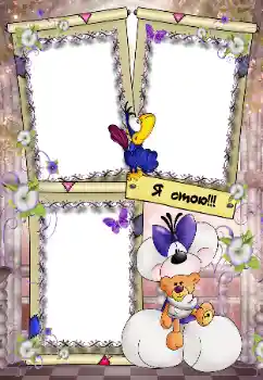 Inscripción en el marco: I stand Inscripción en el marco: I stand