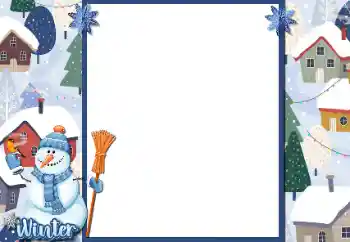 Inscripción en el marco: Invierno