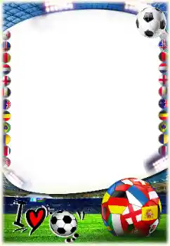 Inscripción en el marco: FIFA  WORLD CUP 2018