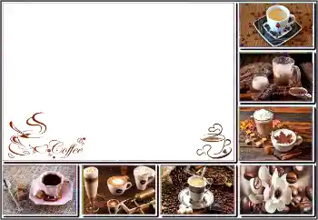 Inscripción en el marco: Coffee Inscripción en el marco: Coffee