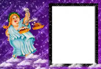 Inscripción en el marco: Libra