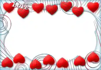 Inscripción en el marco: Love