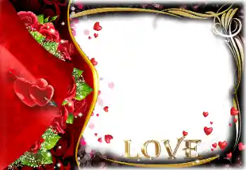 Inscripción en el marco: Love