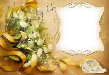 Inscripción en el marco: Love