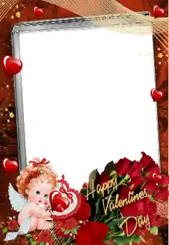 Inscripción en el marco: ¡Feliz Dia de San Valentin! Inscripción en el marco: ¡Feliz Dia de San Valentin!