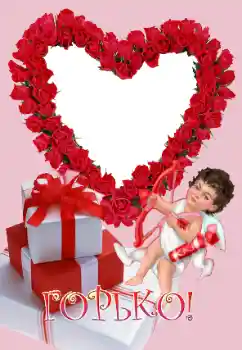 Inscripción en el marco: Горько Inscripción en el marco: Горько