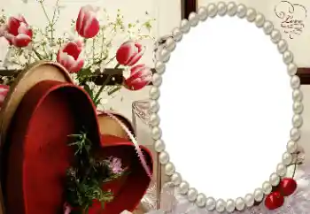 Inscripción en el marco: Love