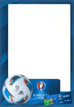 Inscripción en el marco: Fútbol