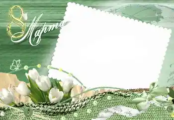 Inscripción en el marco: Día de la Mujer!