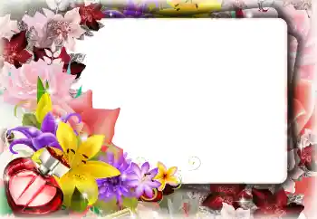 Inscripción en el marco: ¡Feliz Día de la Mujer!