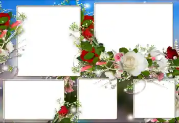 Inscripción en el marco: Día de la Mujer!