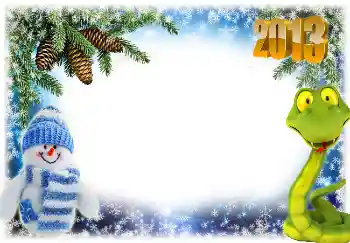 Inscripción en el marco: 2013