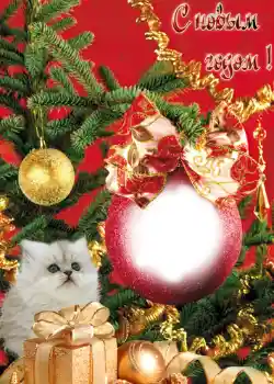 Inscripción en el marco: Feliz Año Nuevo! Inscripción en el marco: Feliz Año Nuevo!