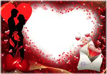 Inscripción en el marco: Kiss Day Inscripción en el marco: Kiss Day