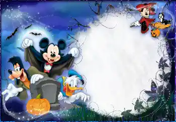 Inscripción en el marco: Happy Halloween Inscripción en el marco: Happy Halloween