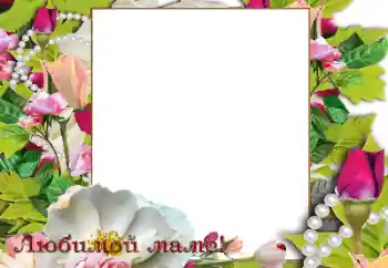 Inscripción en el marco: ¡Feliz Dia de la Madre! Inscripción en el marco: ¡Feliz Dia de la Madre!