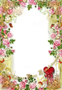 Efecto de fotos de la categoría Postales de San Valentín № 130720. Inscripción en el marco: ¡Feliz Dia de San Valentin!