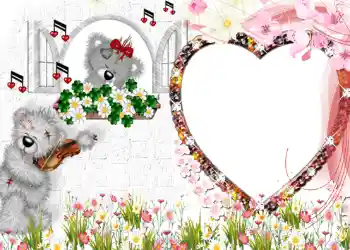 Efecto de fotos de la categoría Postales de San Valentín № 677