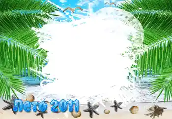 Inscripción en el marco: Лето 2011