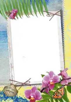 Inscripción en el marco: Море, лагуна...